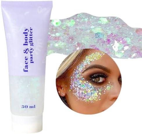 Sparkle Up Your Makeup Game with DAGEDA Body Glitter Gel!