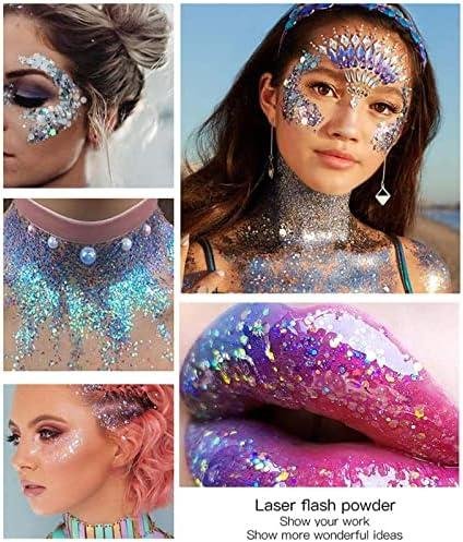 Sparkle Up Your Makeup Game with DAGEDA Body Glitter Gel!